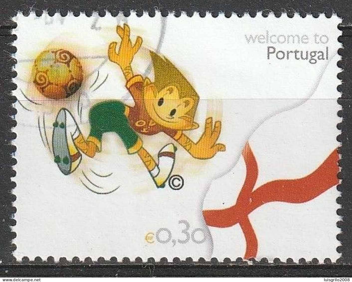 Portugal, 2004 - Uefa Euro 2004 -|- Mundifil - 3084 - Oblitérés