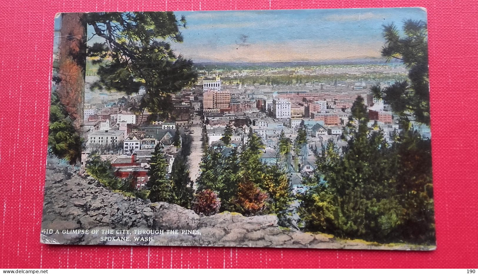 Spokane.Sent To Jesenice(Jugoslavija).Pisal Slovenec - Spokane