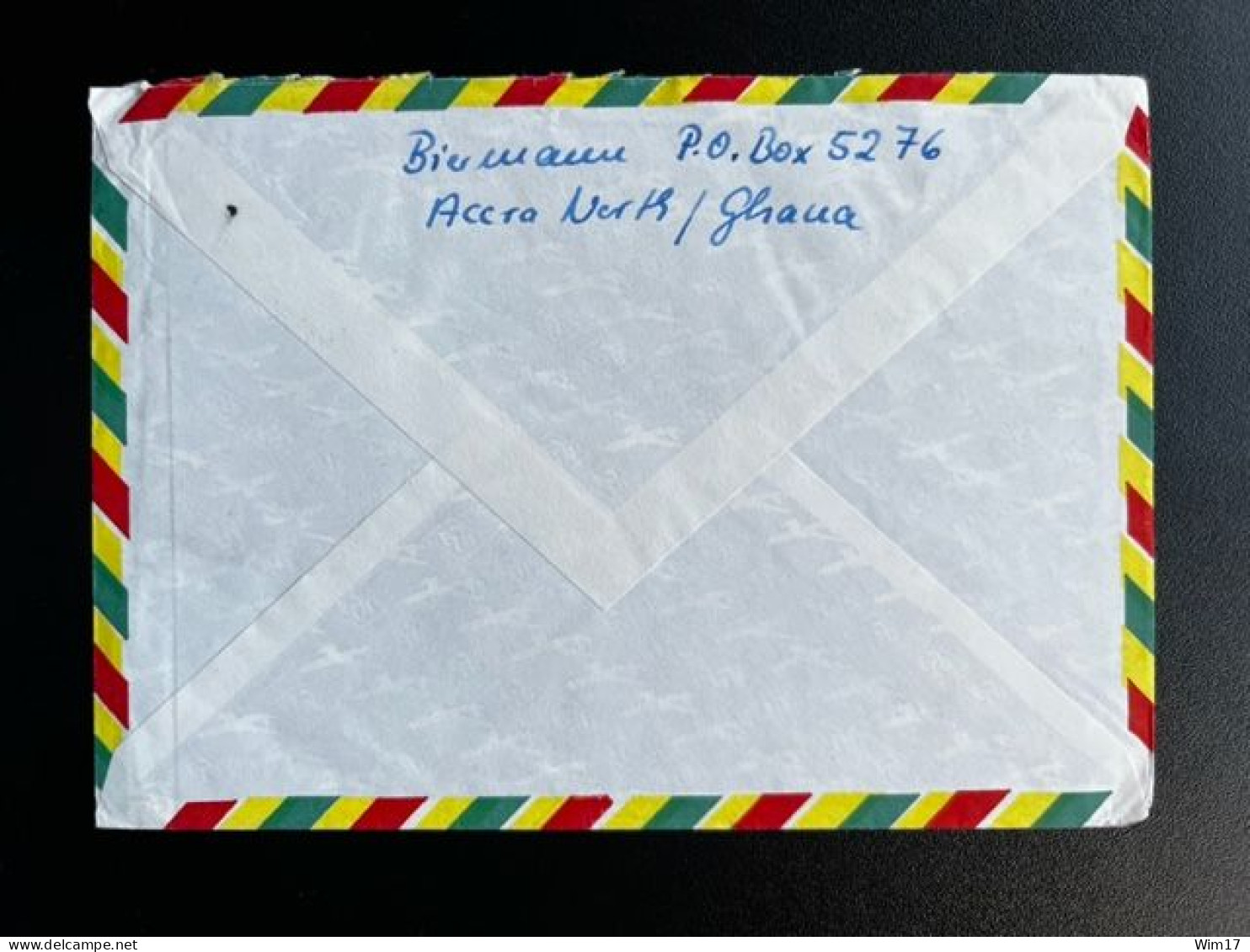 GHANA 1974 AIR MAIL LETTER ACCRA TO BREMEN 04-08-1974 - Ghana (1957-...)