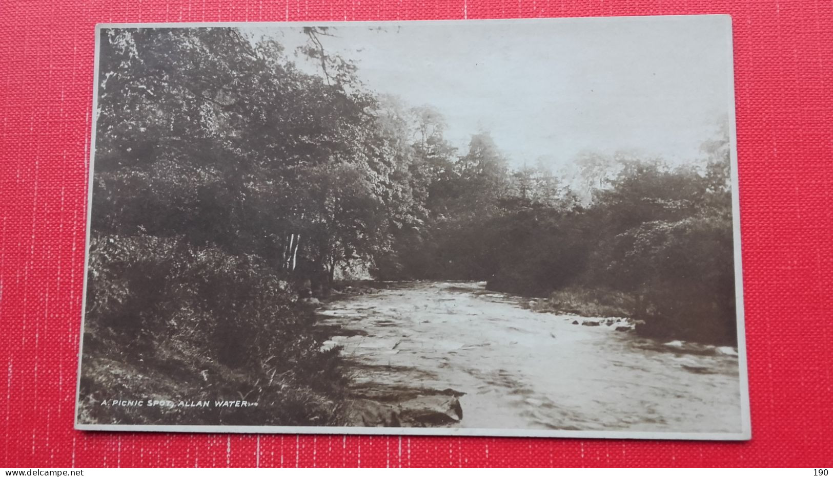 A Picnic Spot,Allan Water.Sent From Jesenice To Jesenice(Slovenija) - Stirlingshire