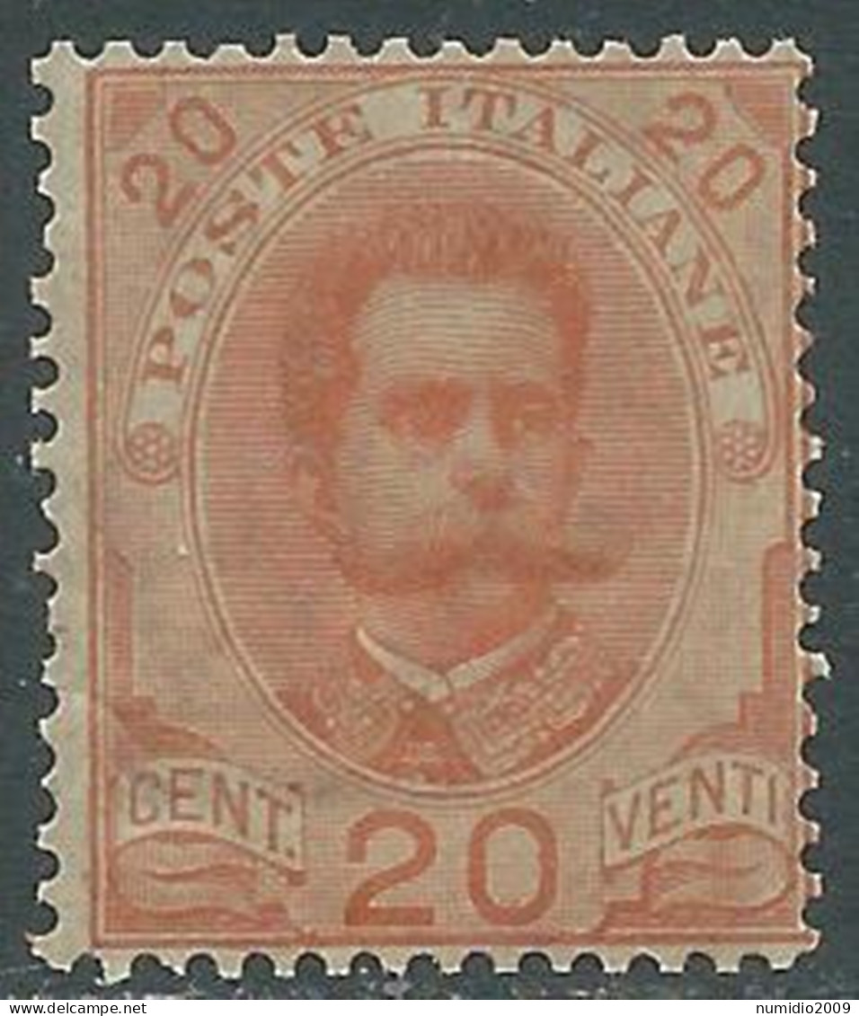 1891-96 REGNO UMBERTO I 20 CENT MNH ** - RB6-5 - Nuevos