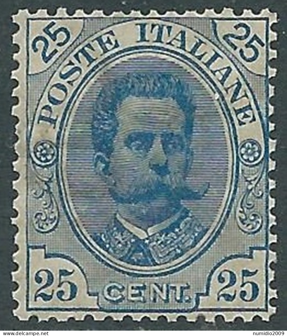 1891-96 REGNO UMBERTO I 25 CENT LUSSO MNH ** - RB15 - Ongebruikt