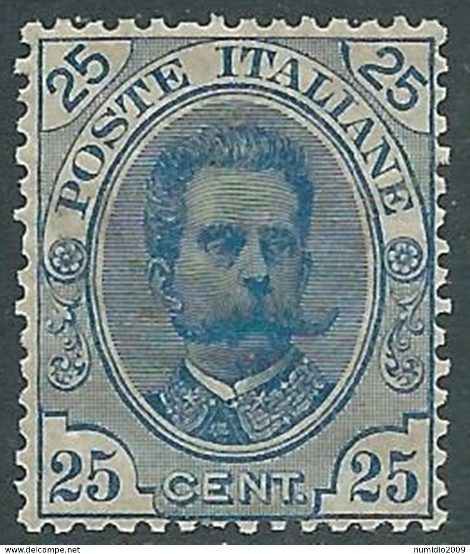 1891-96 REGNO UMBERTO I 25 CENT LUSSO MNH ** - RB15-2 - Neufs