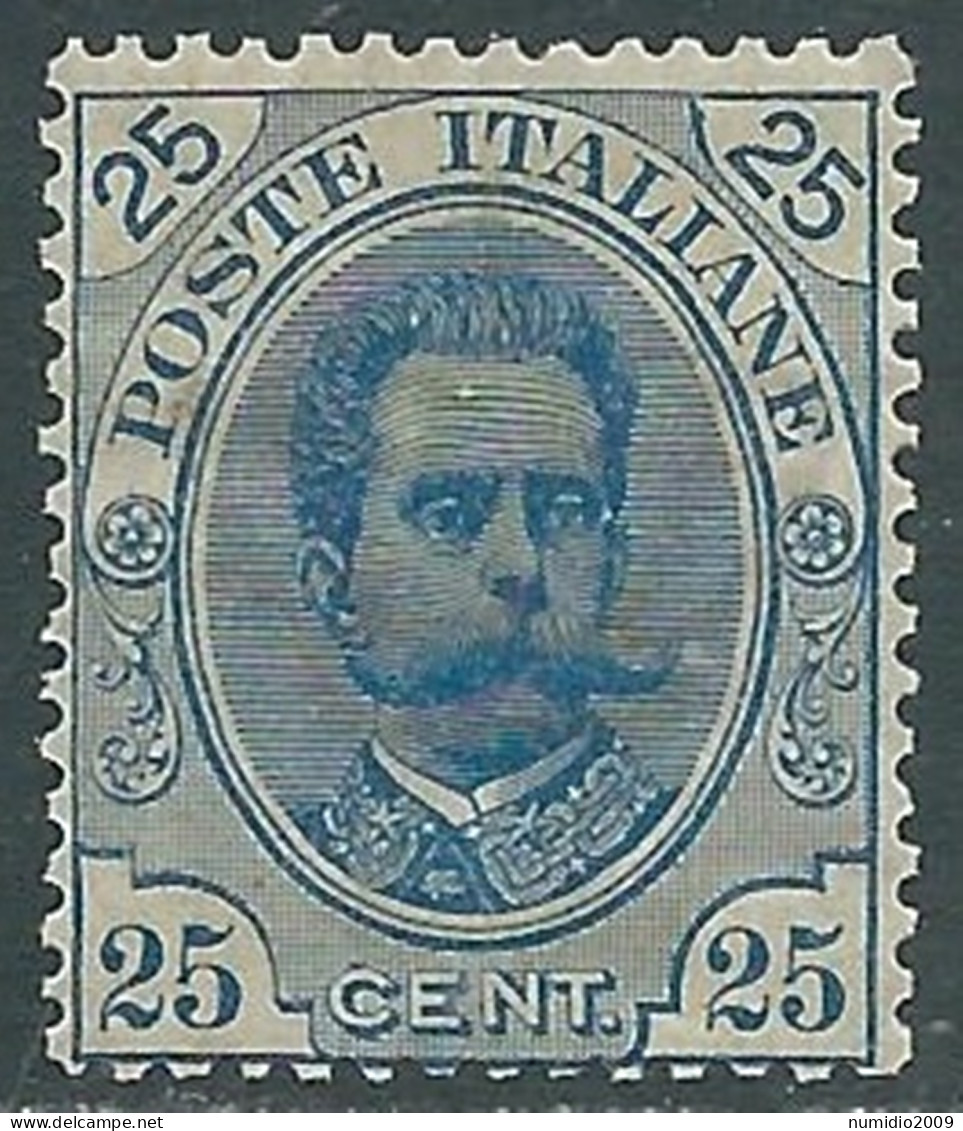 1891-96 REGNO UMBERTO I 25 CENT MNH ** - RB6-3 - Nuevos