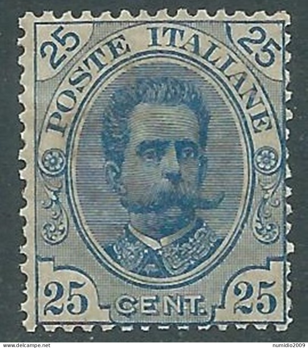 1891-96 REGNO UMBERTO I 25 CENT MNH ** - RB8 - Ongebruikt