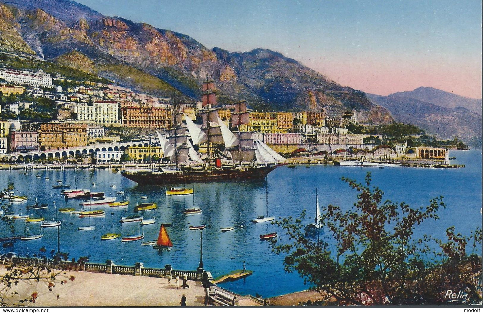 CPSM - Le Port De Monaco Et Monte-Carlo - Hafen