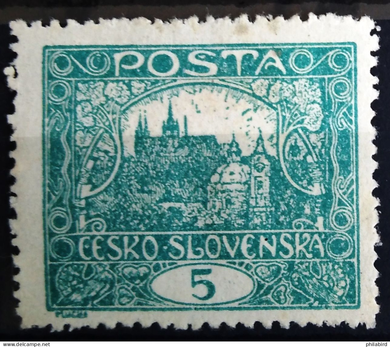 TCHECOSLOVAQUIE                          N° 29                      NEUF* - Unused Stamps