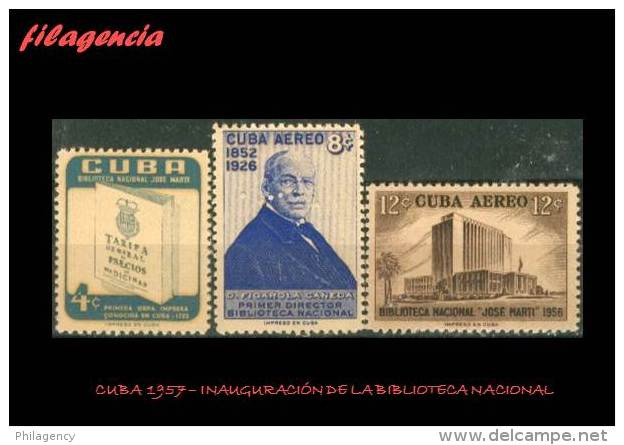 CUBA MINT. 1957-15 INAUGURACIÓN DE LA BIBLIOTECA NACIONAL JOSÉ MARTÍ - Ungebraucht