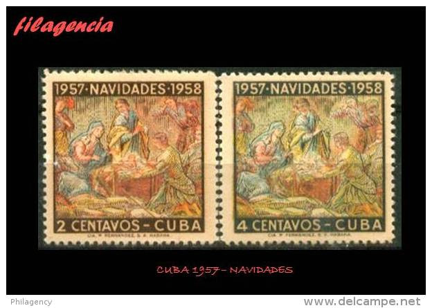 CUBA MINT. 1957-20 NAVIDADES - Ongebruikt
