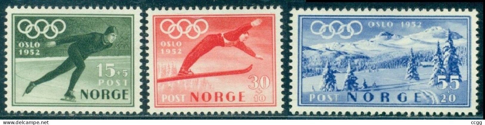 Olympische Spelen 1952 , Noorwegen   - Zegels  Postfris - Zomer 1952: Helsinki