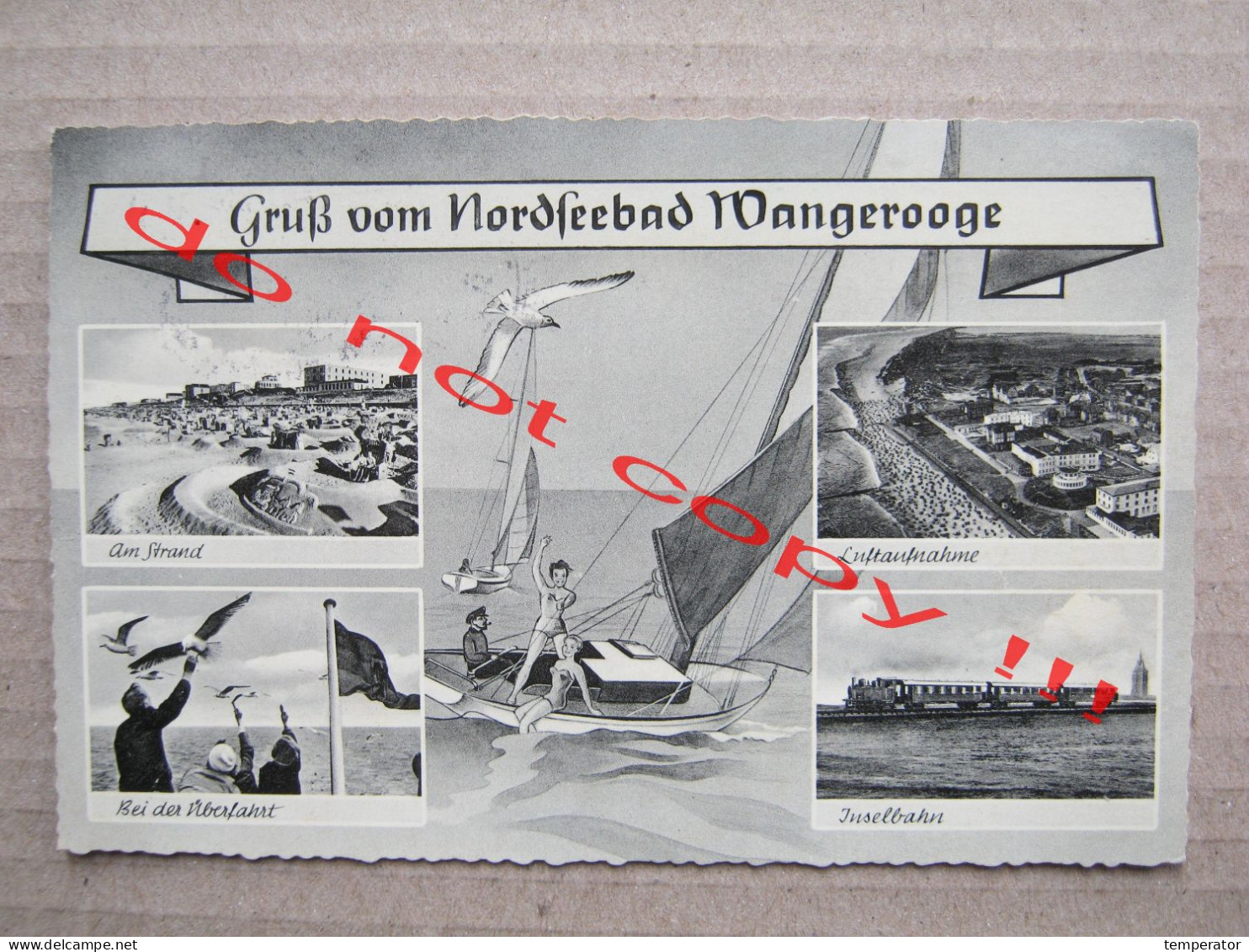 Germany / Gruss Vom Nordseebad Wangerooge ( 1960 ) - Wangerooge