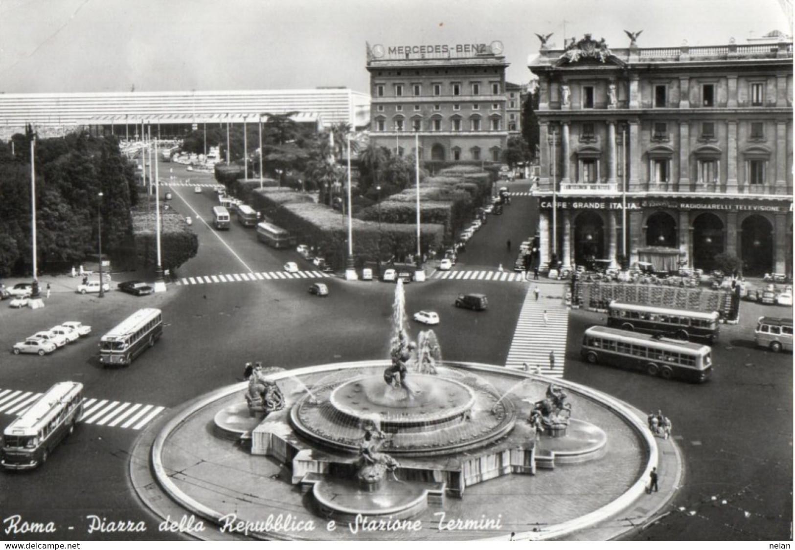 ROMA -  PIAZZA DELLA REPUBBLICA - STAZIONE TERMINI - F.G - Stazione Termini