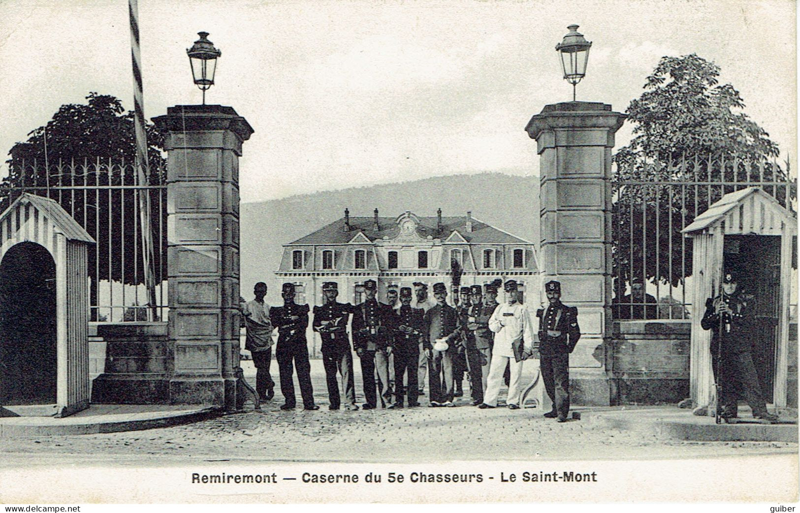 88 Saint Etienne De Remiremont  Caserne Du 5eme Chasseurs  Le Saint Mont  - Saint Etienne De Remiremont