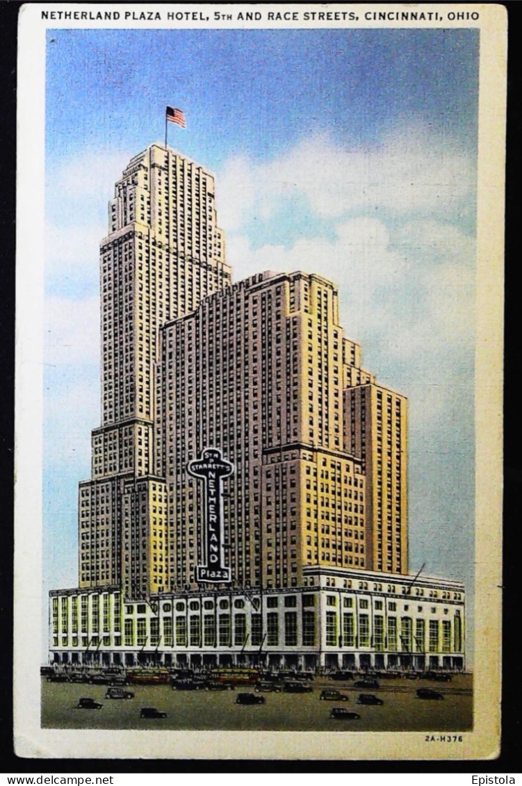 ►   Netherland Plaza Hotel   Cincinnati   Ohio.   1930s - Cincinnati