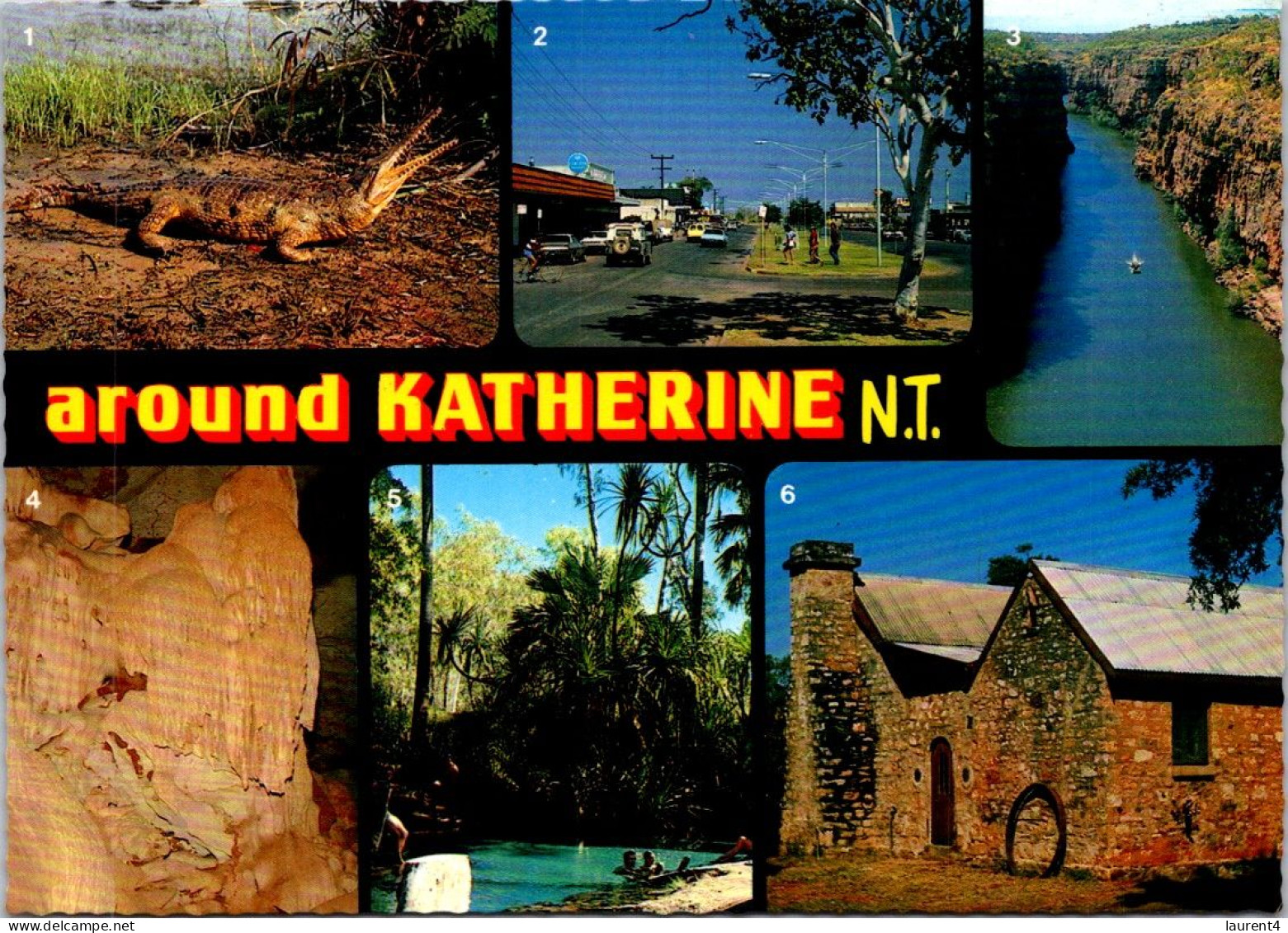 12-11-2023 (2 V 1) Australia (posted With Stamp Buterfly 1984) NT- Katherine - Katherine