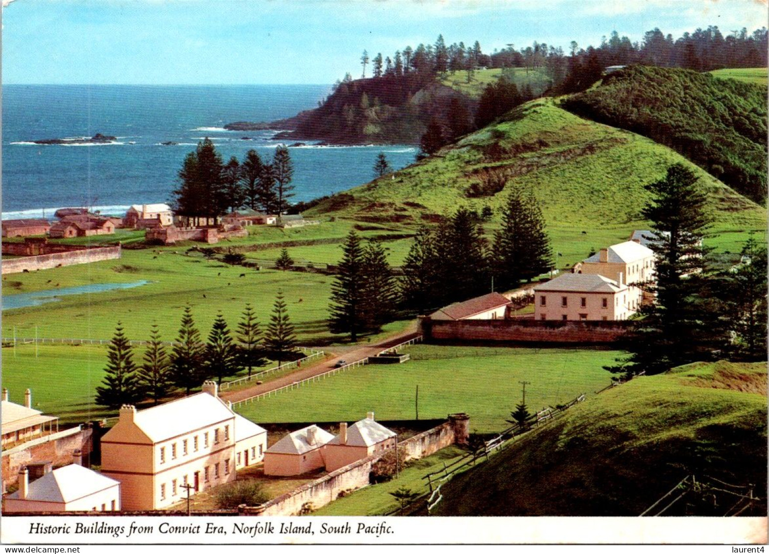 12-11-2023 (2 V 1) Australia (posted With Stamp In 1982) (NSW) - UNESCO - Norfolk Island / Ile De Norfolk - Norfolk Island