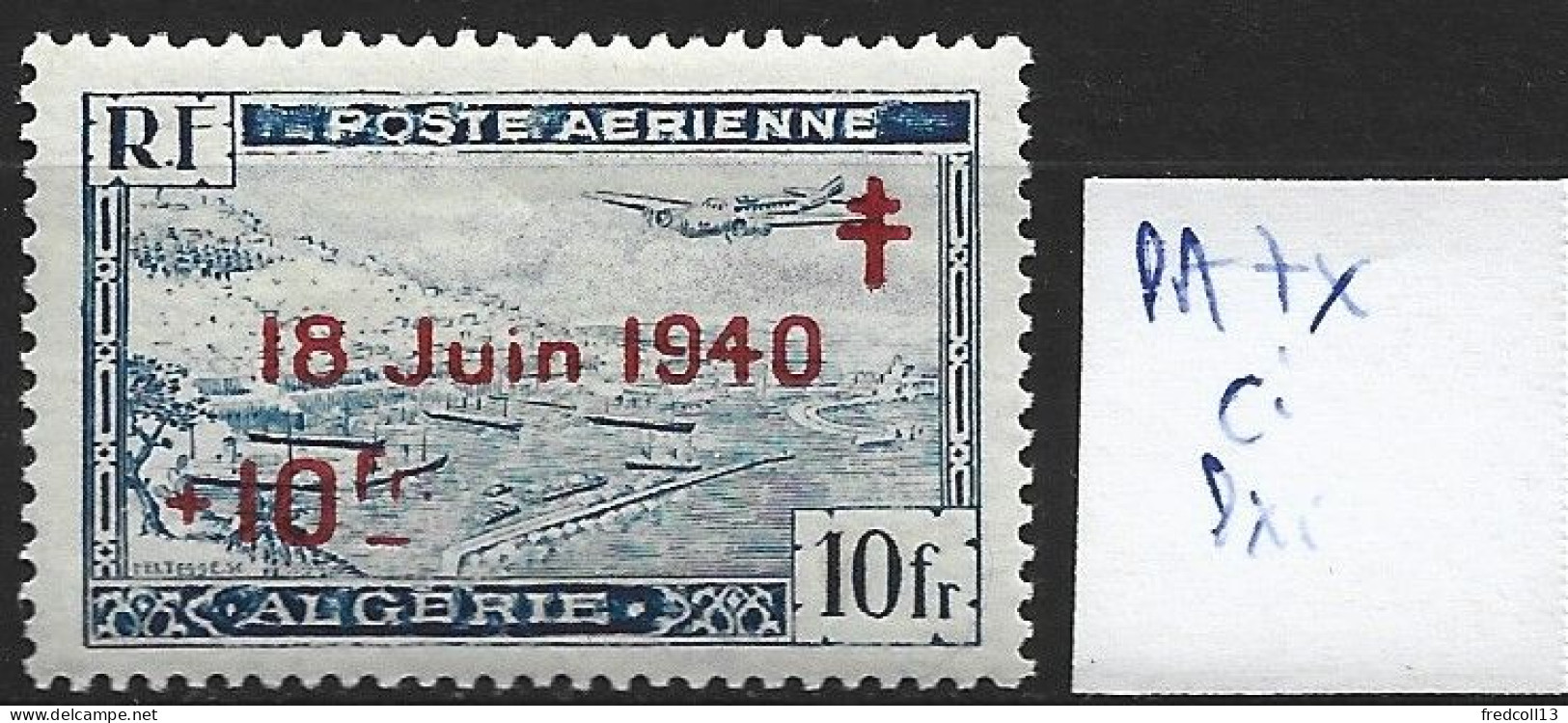 ALGERIE FRANCAISE PA 7 * Côte 2 € - Airmail