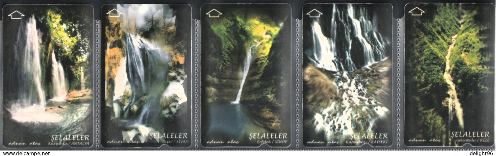 2003 Turkey Waterfalls Complete Set - Paysages