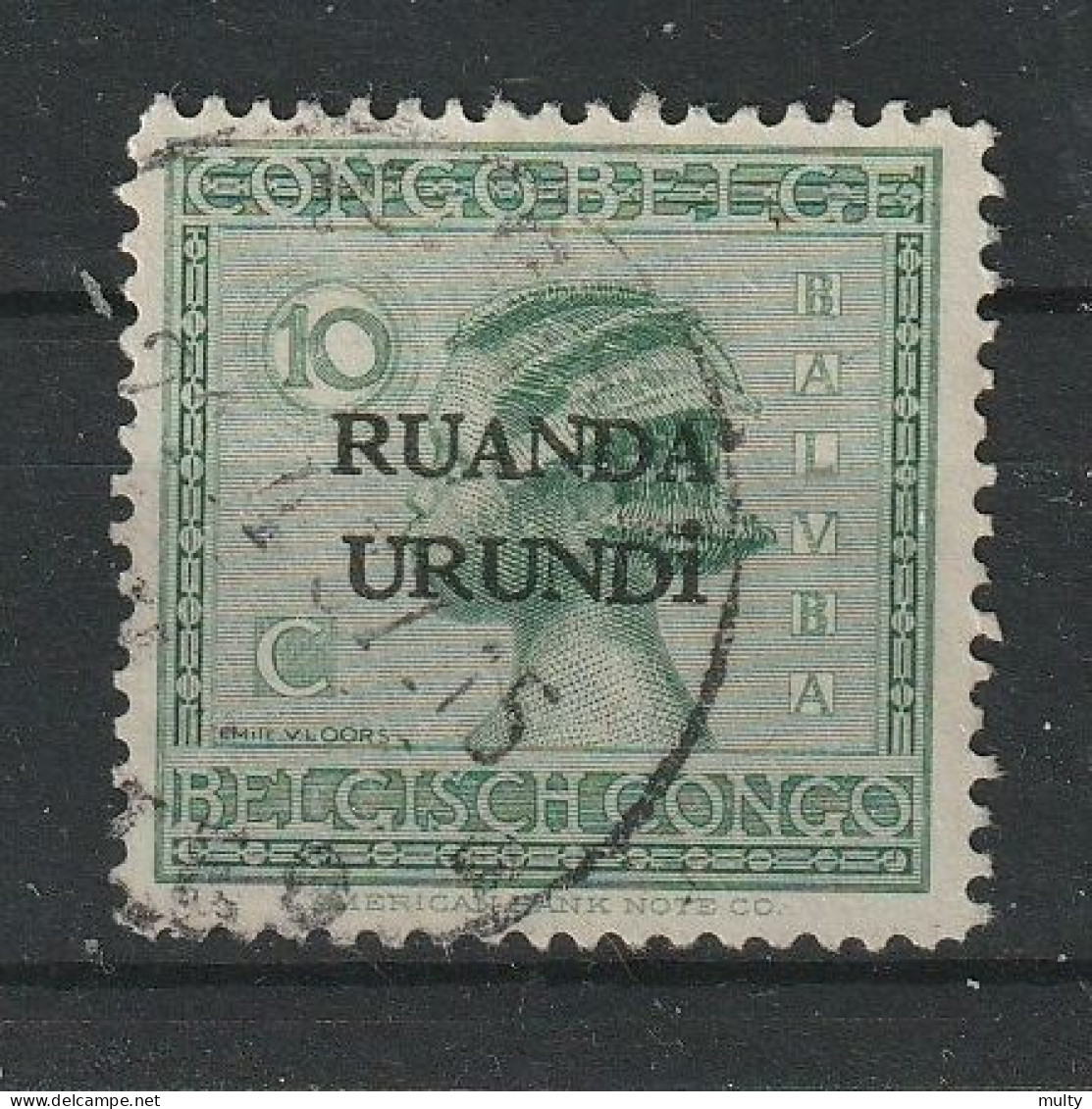 Ruanda-Urundi Y/T 51 (0) - Usados