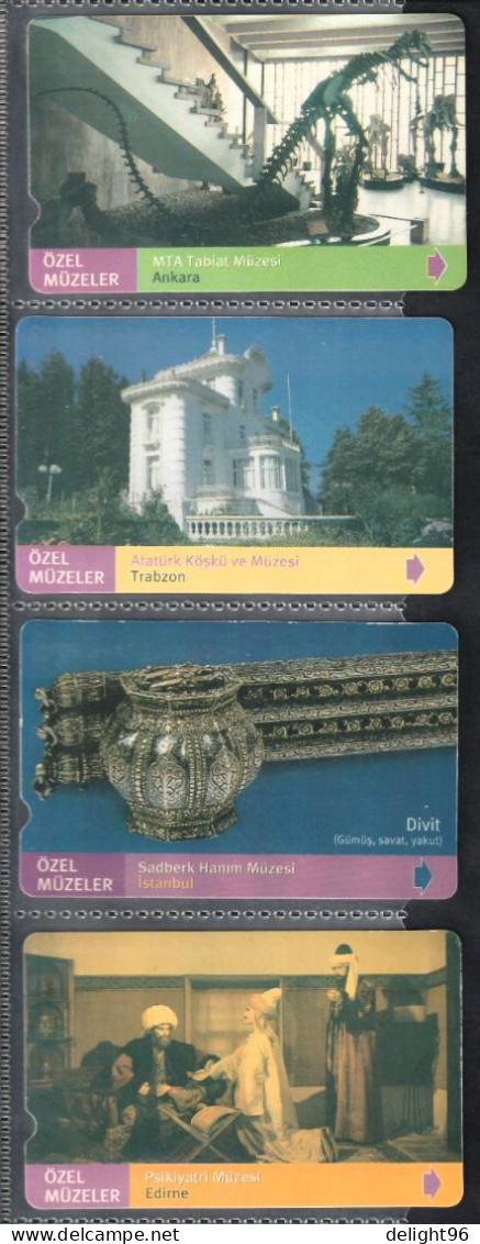 2002 Turkey Specialized Museums Complete Set - Turkey