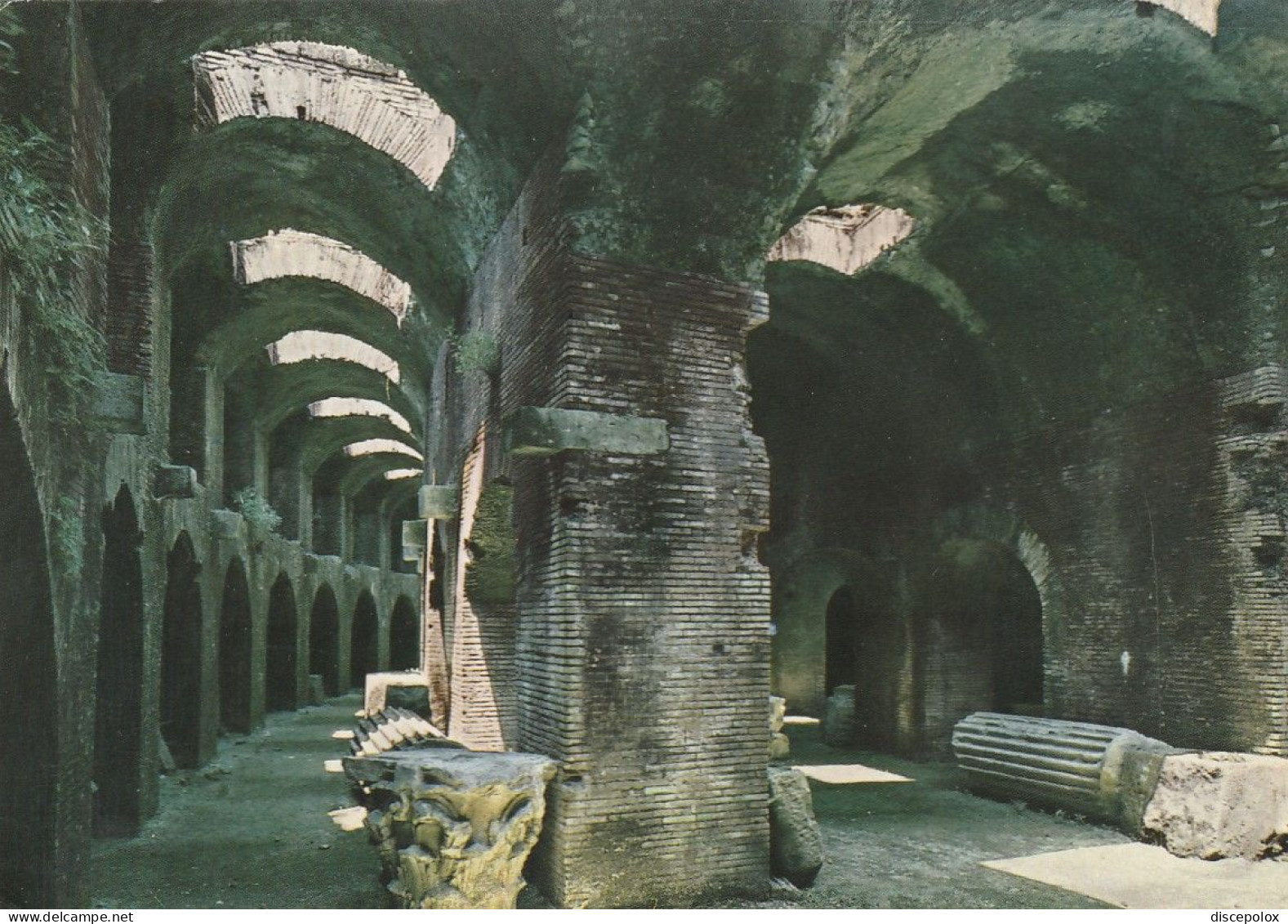 N3631 Pozzuoli (Napoli) - Anfiteatro Puteolano O Flavio - Sotterraneo / Viaggiata 1969 - Pozzuoli