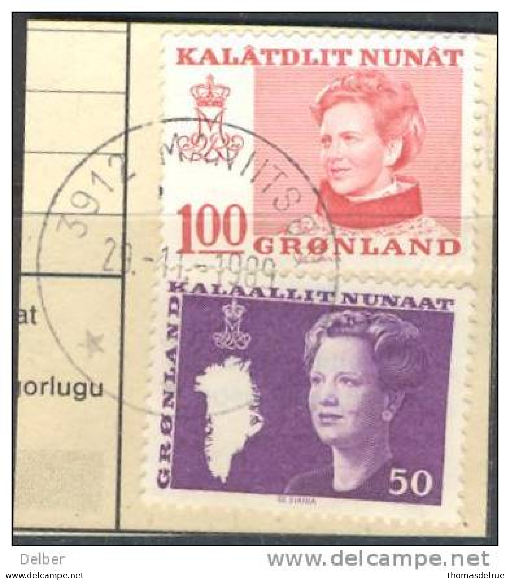_If513: Groenland: FAC.N° 101+126:   3912 MANIITSOO - Used Stamps