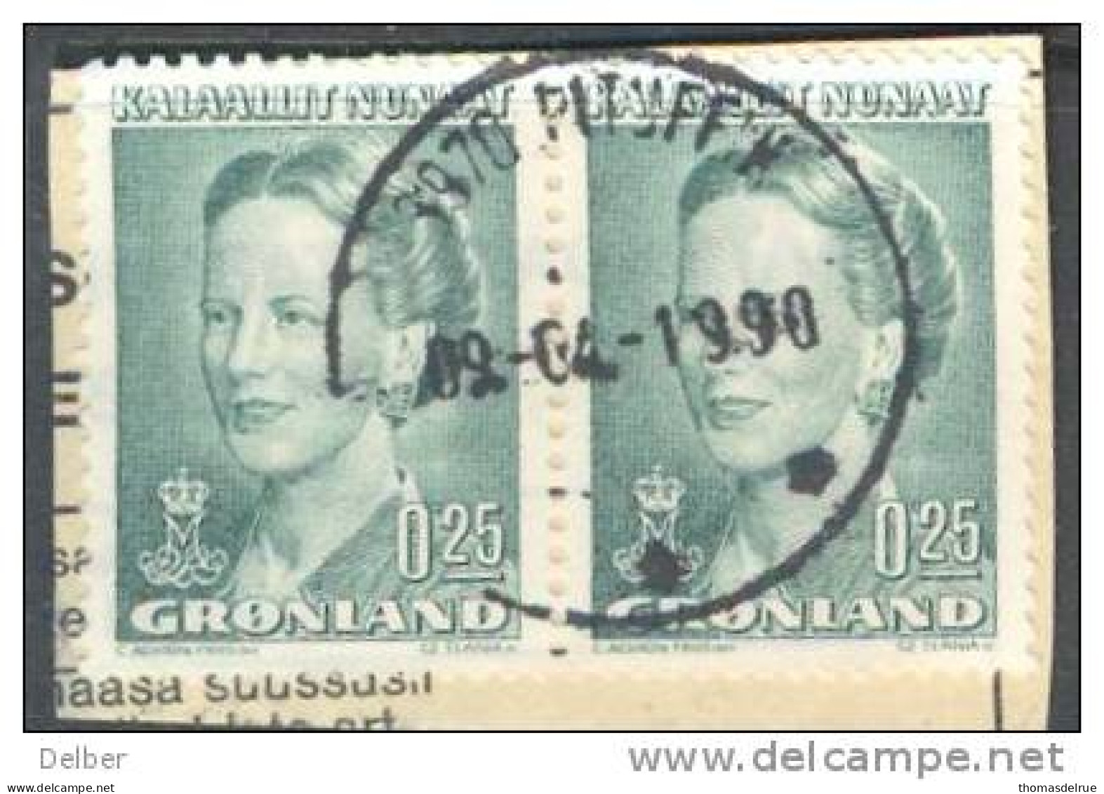 _If511: Groenland: FAC.N° 201 : Paar : 3970  PITUFFIN - Used Stamps