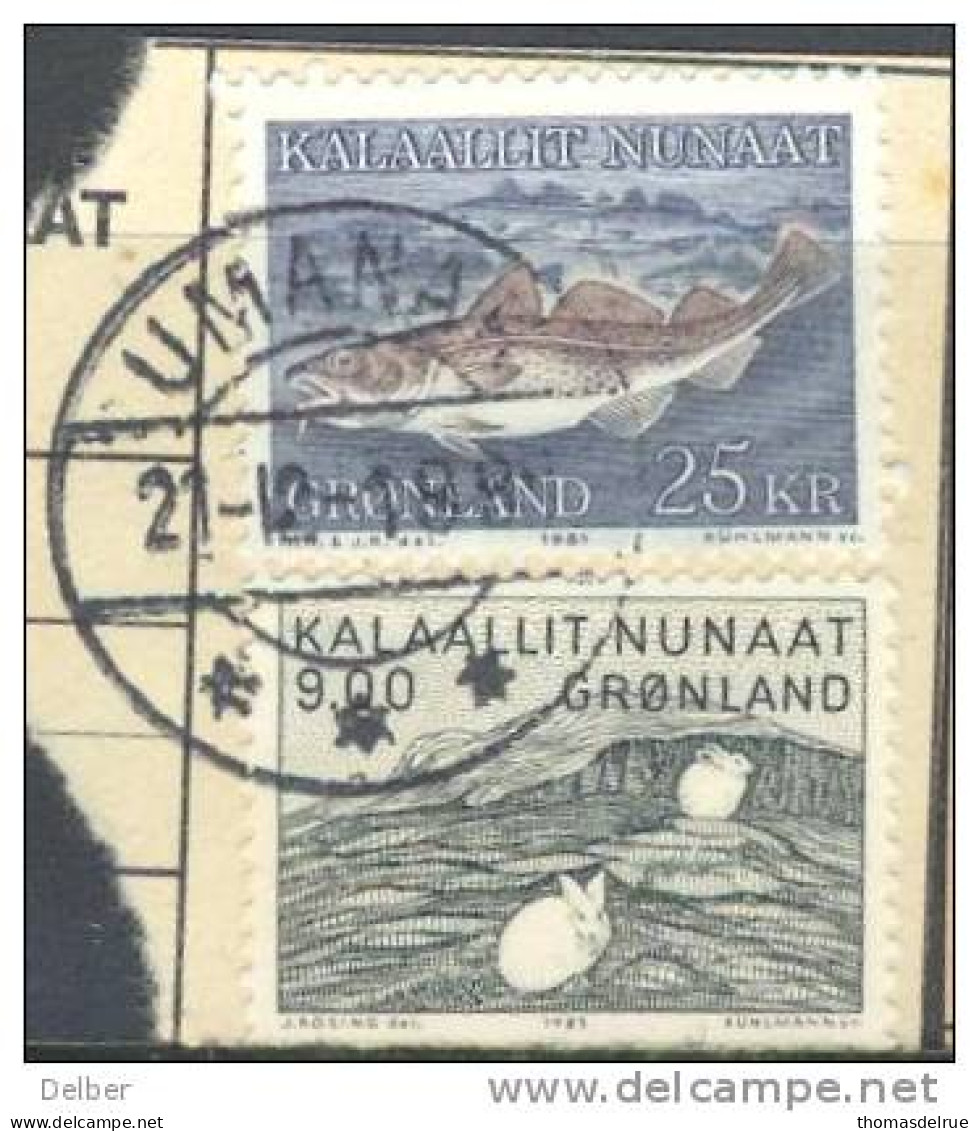 _If520: Groenland: FAC.N° 129 + 161:  UMARAK - Used Stamps