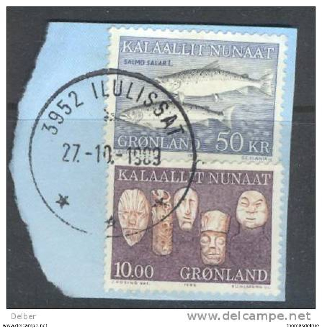 _If524: Groenland: FAC.N° 140 +188: 3952 ILULISSAT - Andere & Zonder Classificatie