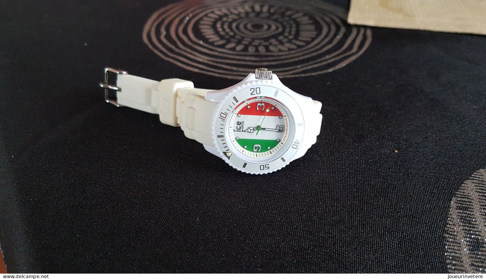 Montre De Femme Ice Avec Drapeau Italien TTB ETAT - Montres Bijoux