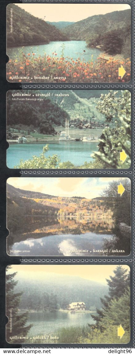 1999 Turkey Lakes Complete Set - Paesaggi