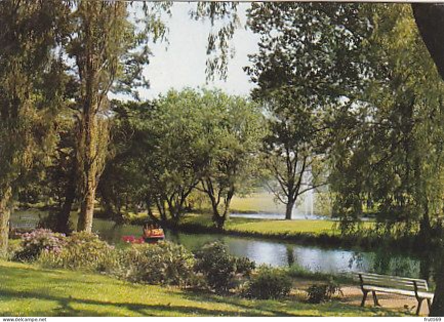 AK 179954 GERMANY - Bad Bevensen - Blick über Die Ilmenau In Den Kurpark - Bad Bevensen