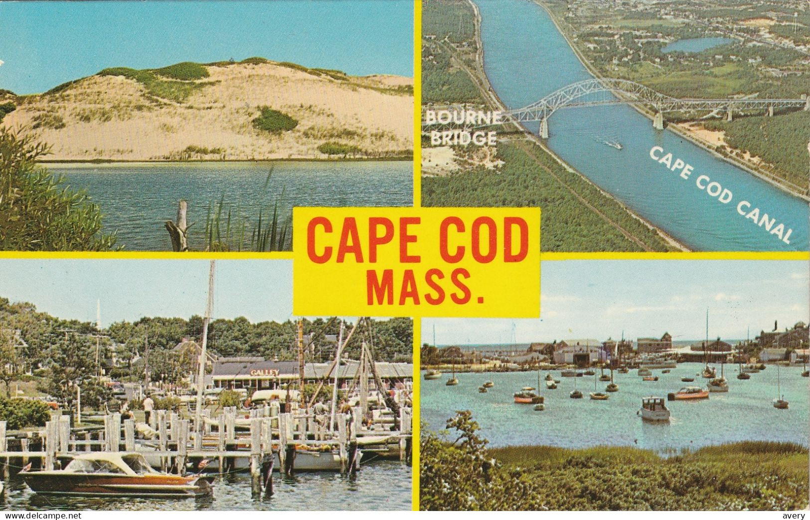 Greetings From Cape Cod, Massachusetts - Cape Cod