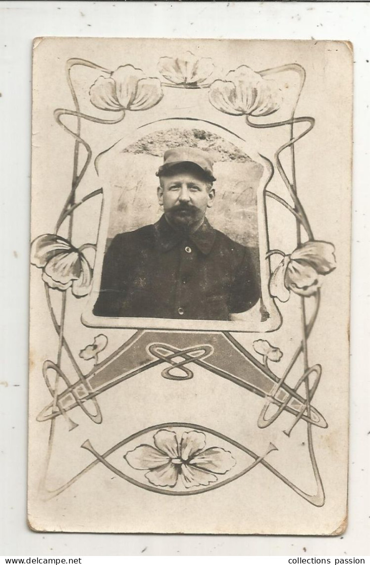 Cp, Carte Photo, Militaria, Militaire, Vierge - Personen