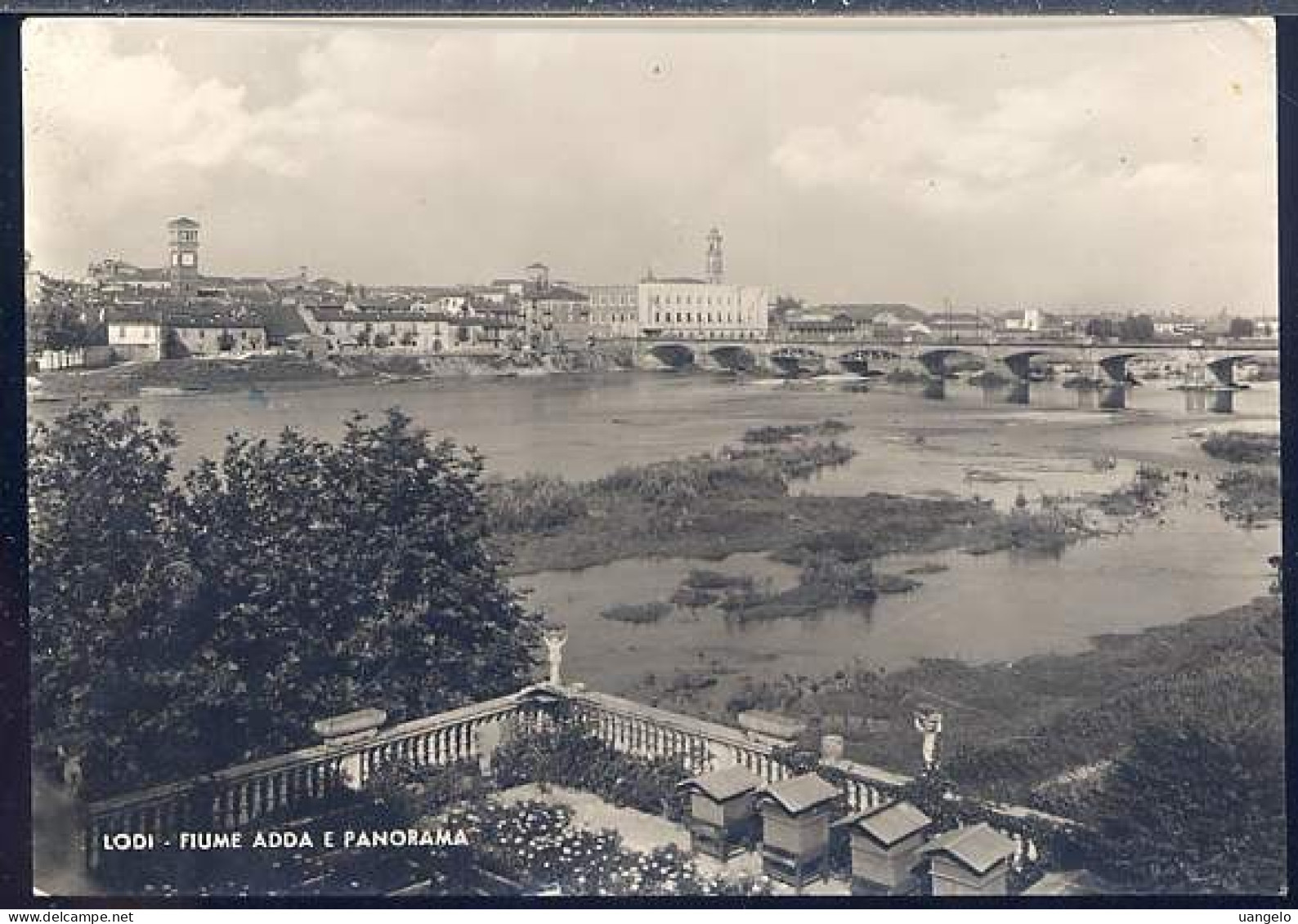 LM318 LODI - FIUME ADDA E PANORAMA - Lodi