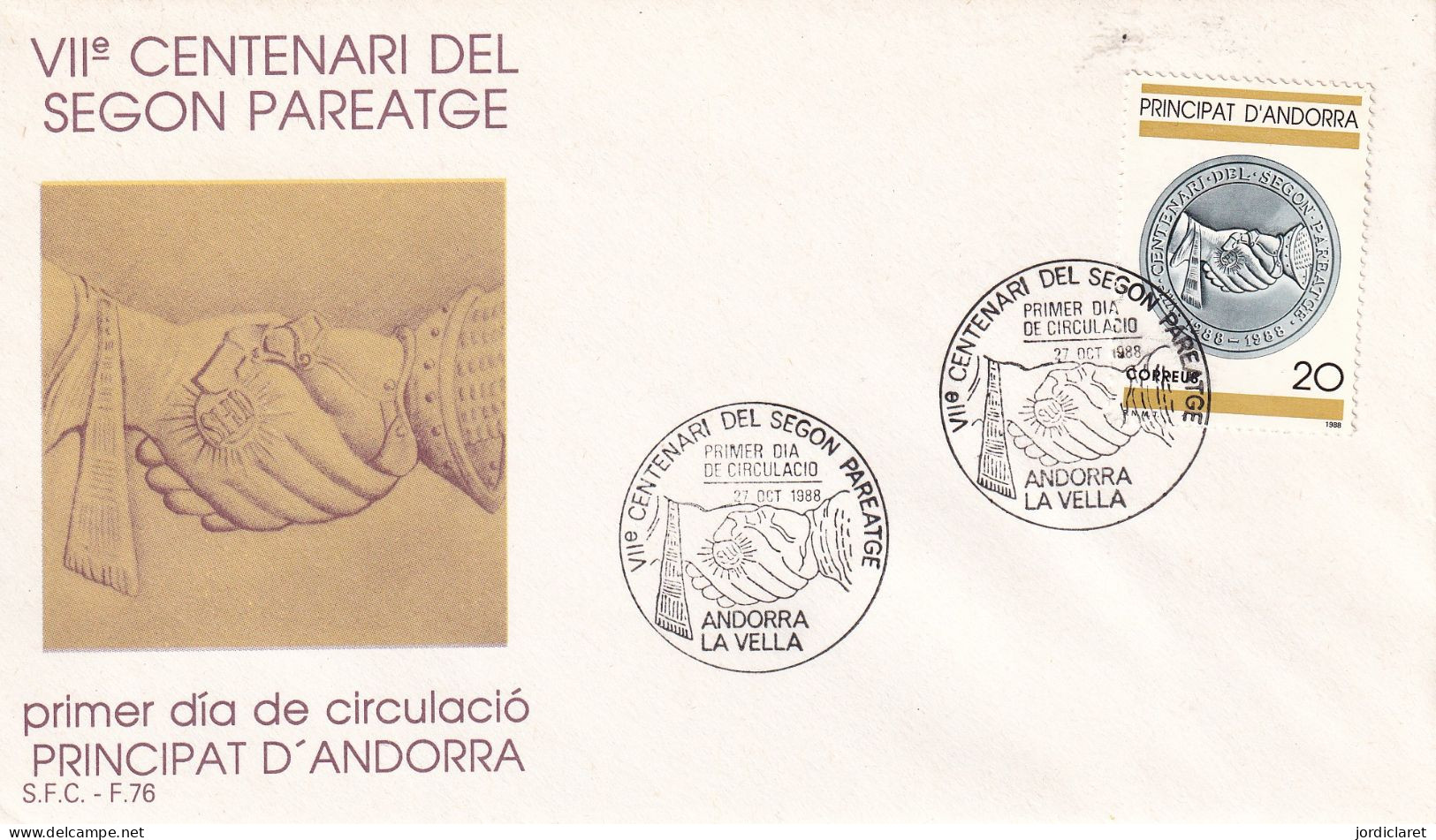 FDC  1988 - Storia Postale