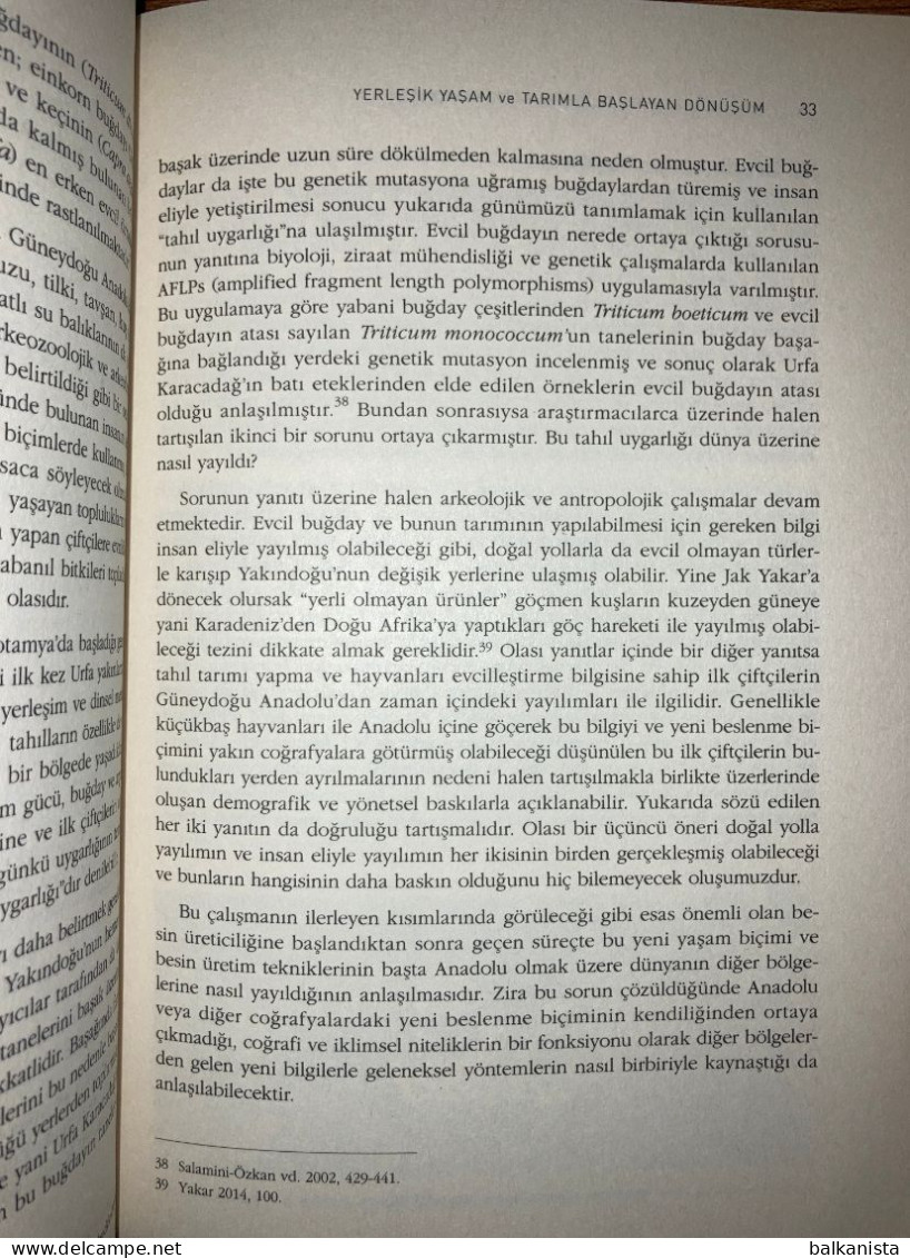 Anadolu Mutfak Kulturunun Kokenleri. Arkeolojik, Arkeometrik  Archaeology