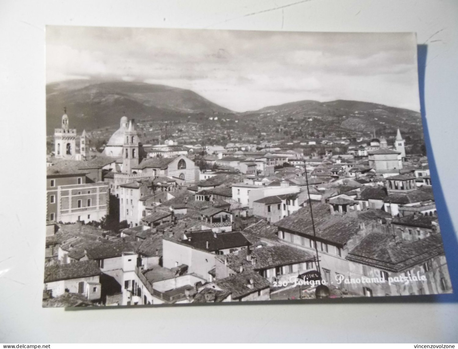 Cartolina Viaggiata "FOLIGNO Panorama Parziale" 1965 - Foligno