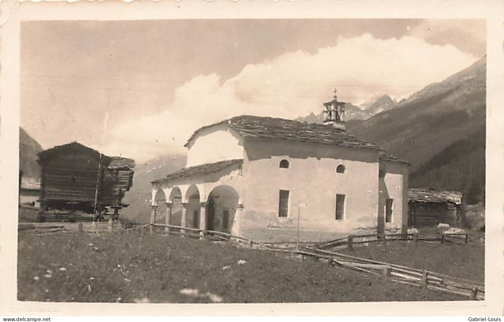 Carte-Photo Zermatt Kapelle Zur Heiligen Familie - Zermatt