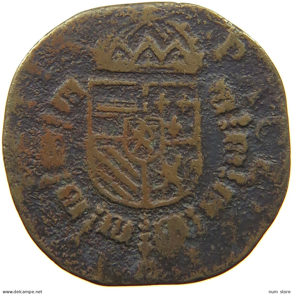 SPANISH NETHERLANDS LIARD   #a038 0025 - 1556-1713 Spanische Niederlande