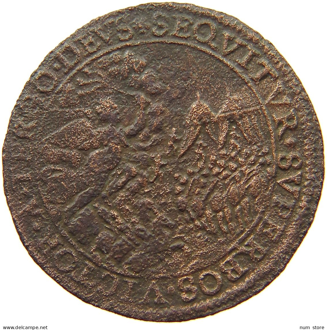 SPANISH NETHERLANDS JETON 1598 JETON 1598 DORDRECHT #t149 0397 - 1556-1713 Spanische Niederlande