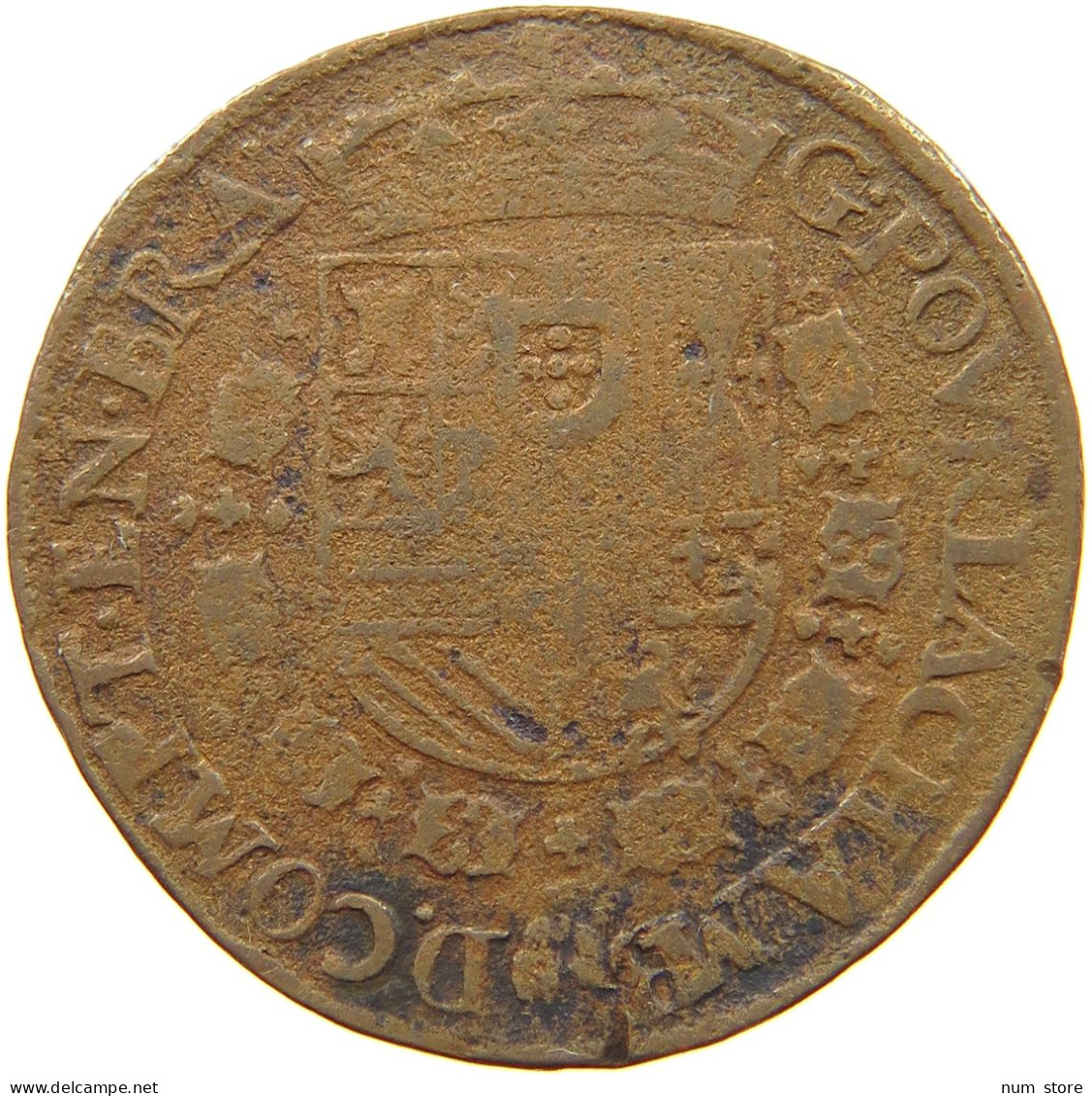 SPANISH NETHERLANDS JETON   #t137 0199 - 1556-1713 Spanische Niederlande