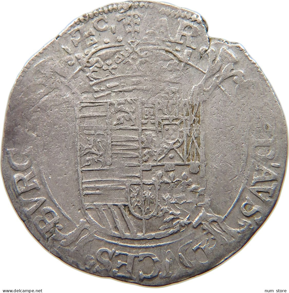 SPANISH NETHERLANDS ESCALIN SCHELLING  Albert & Isabella (1598-1621) #t089 0037 - 1556-1713 Paesi Bassi Spagnoli