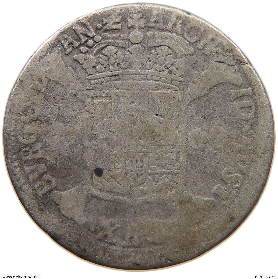 SPANISH NETHERLANDS ESCALIN 1700 CARLOS II (1665-1700) #t137 0323 - 1556-1713 Spanische Niederlande