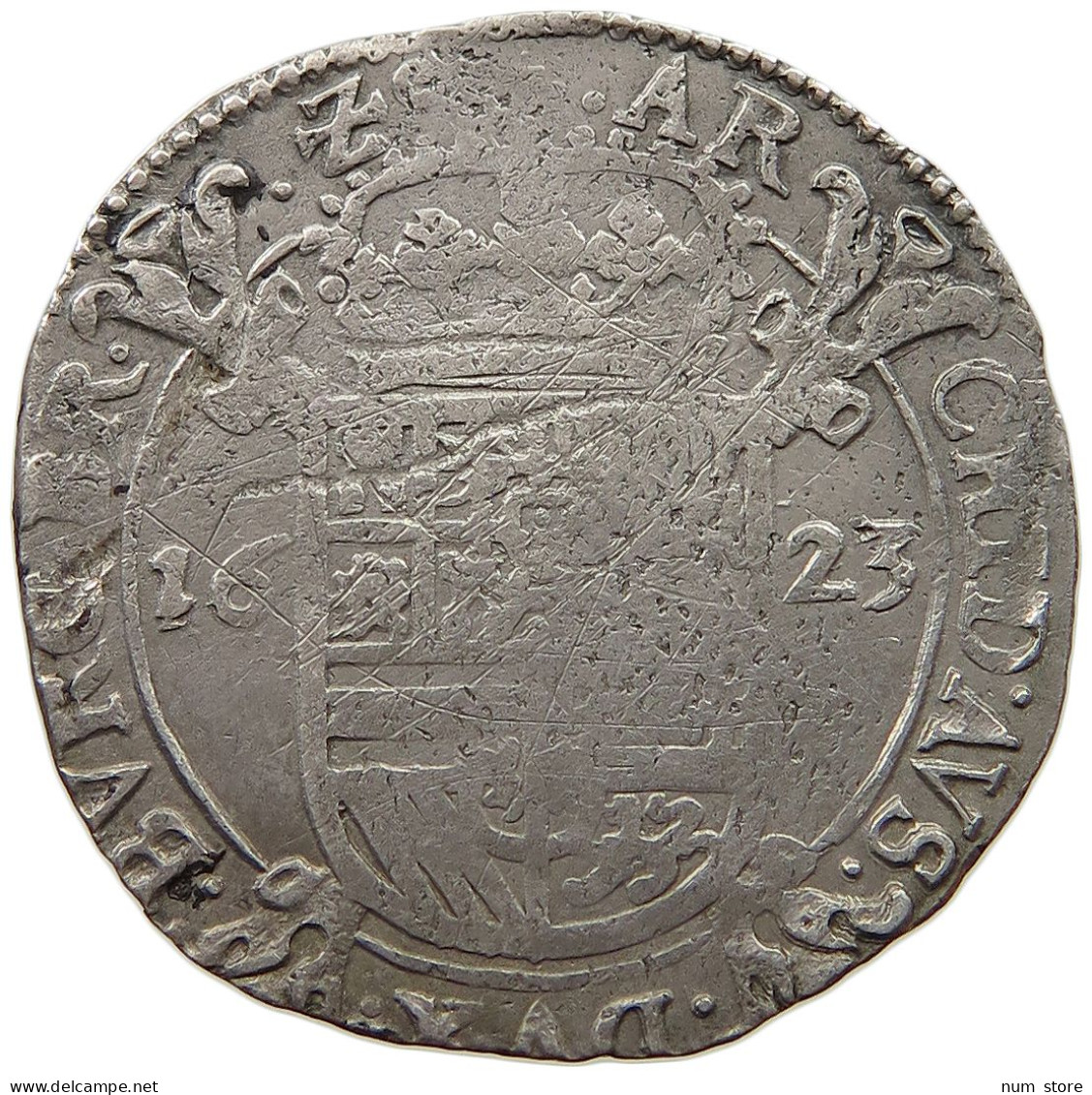 SPANISH NETHERLANDS ESCALIN 1623 FELIPE IV. 1621-1665 #t065 0063 - 1556-1713 Spanische Niederlande