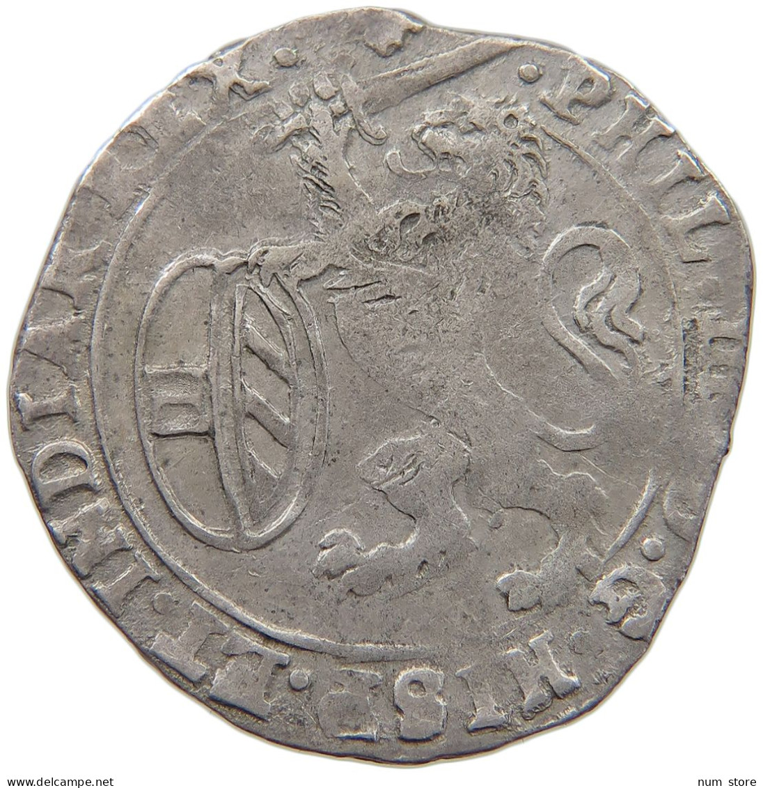 SPANISH NETHERLANDS ESCALIN 1624 FELIPE IV. 1621-1665 #t008 0261 - 1556-1713 Spanische Niederlande