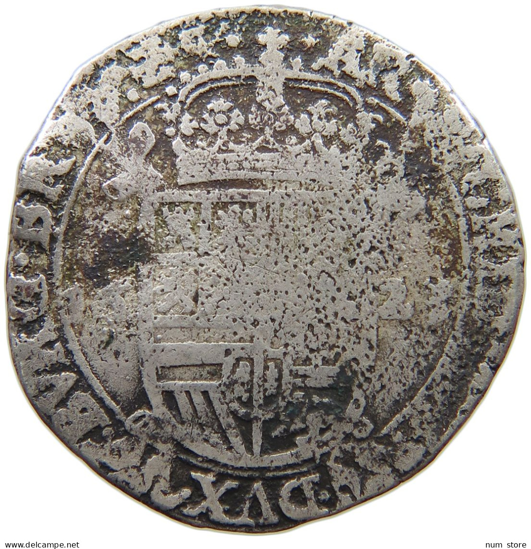 SPANISH NETHERLANDS ESCALIN 1623 FELIPE IV. 1621-1665 #t137 0307 - 1556-1713 Pays-Bas Espagols