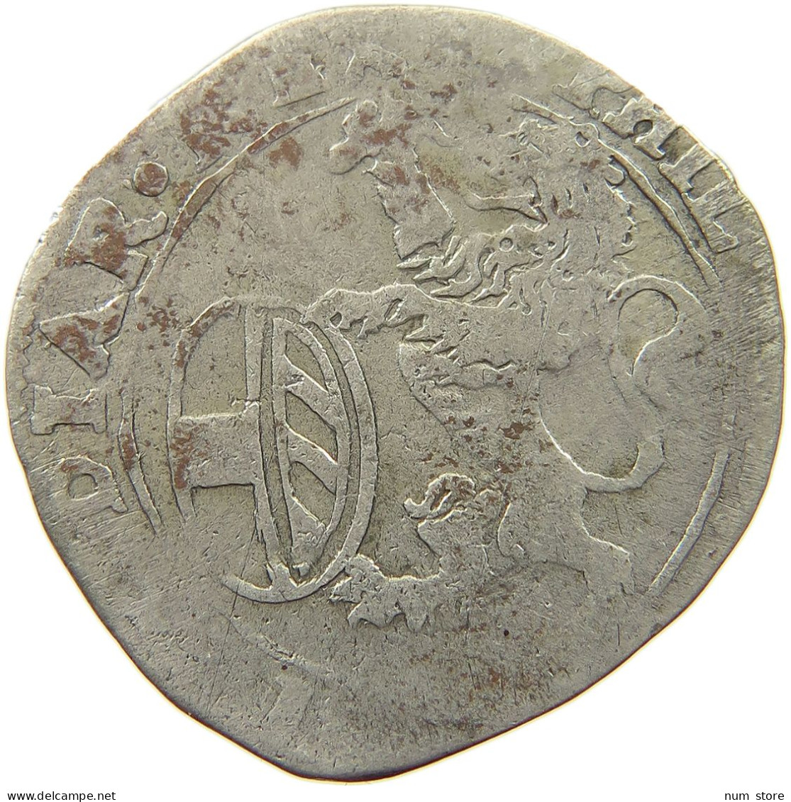 SPANISH NETHERLANDS ESCALIN 1622 FELIPE IV. 1621-1665 #s053 0437 - 1556-1713 Spanish Netherlands