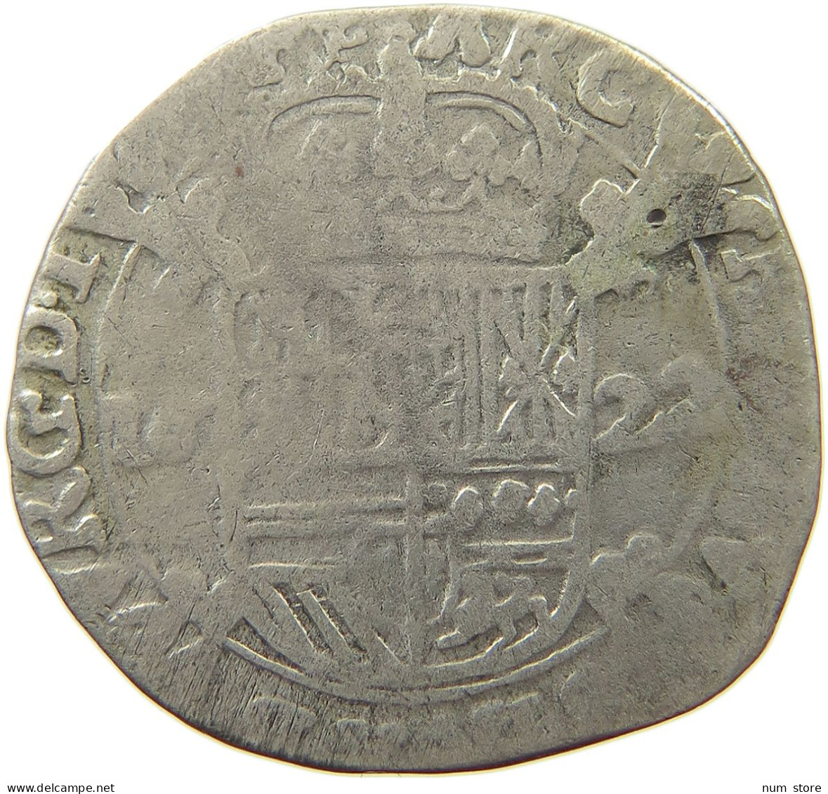 SPANISH NETHERLANDS ESCALIN 1622 FELIPE IV. 1621-1665 #s053 0437 - 1556-1713 Spanish Netherlands