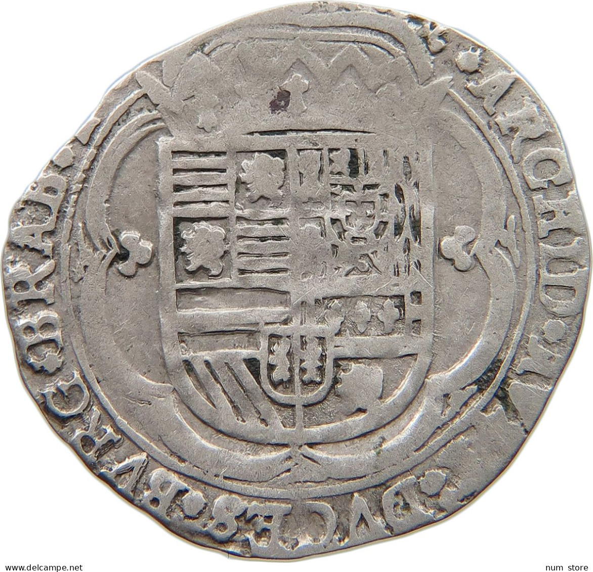 SPANISH NETHERLANDS 3 STUIVERS 1620 Albert & Isabella (1598-1621) #t089 0039 - 1556-1713 Spanische Niederlande